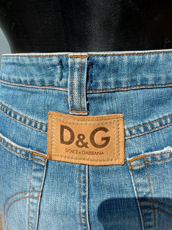 Gonna Dolce & Gabbana 2000” con perline